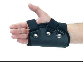 Boxer Fracture Splint with MP Extension Freedom Comfort Kydex Thermoplastic / T-Foam