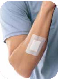 Leukomed Composite Dressing 3 x 6 Inch Sterile Film Backing with Border
