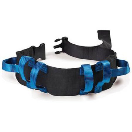 Gait Belt 54" and 57" Durable Nylon, Blue Color, Performance Health
