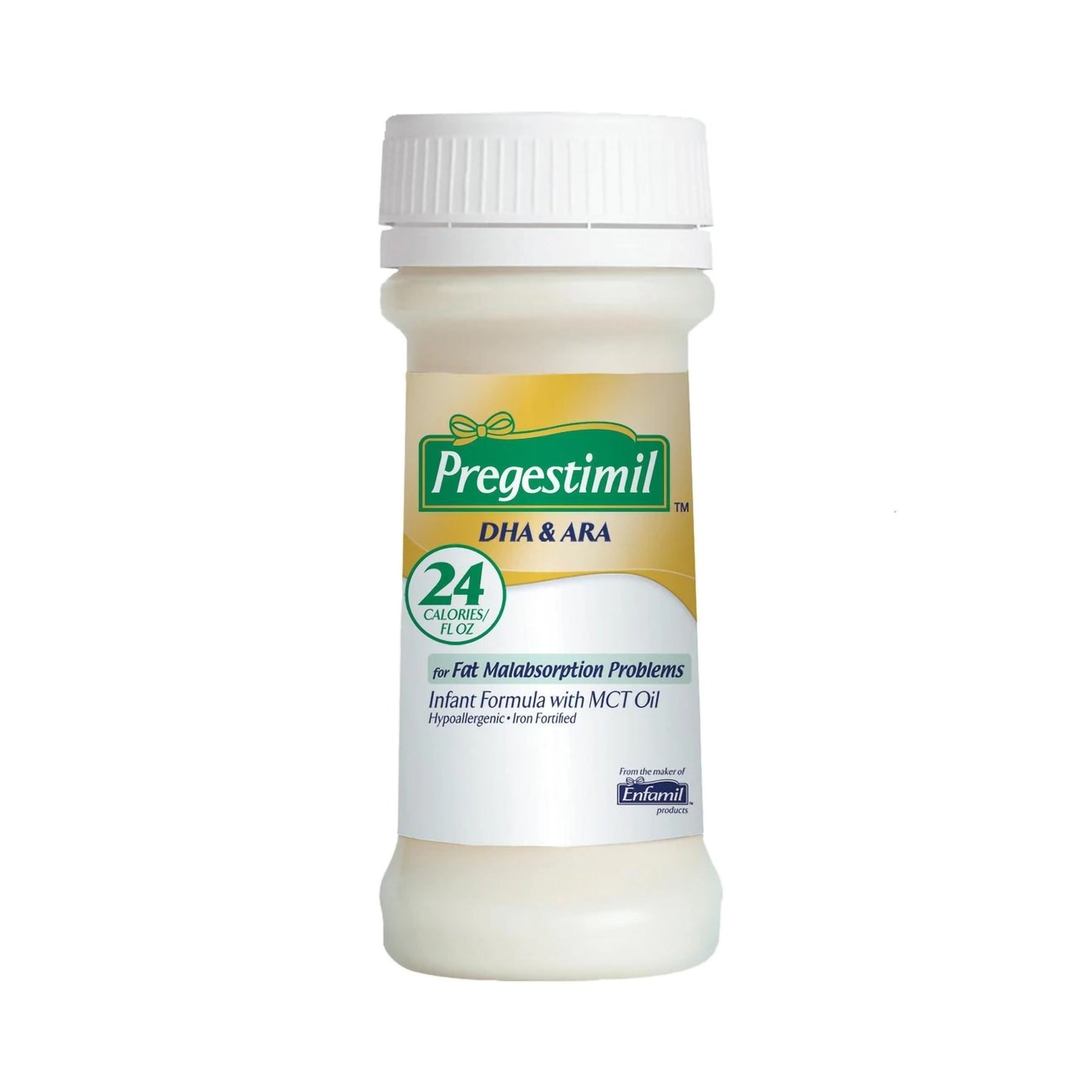Pregestimil Infant Formula 2 oz Bottle Unflavored MCT Oil for Fat Malabsorption