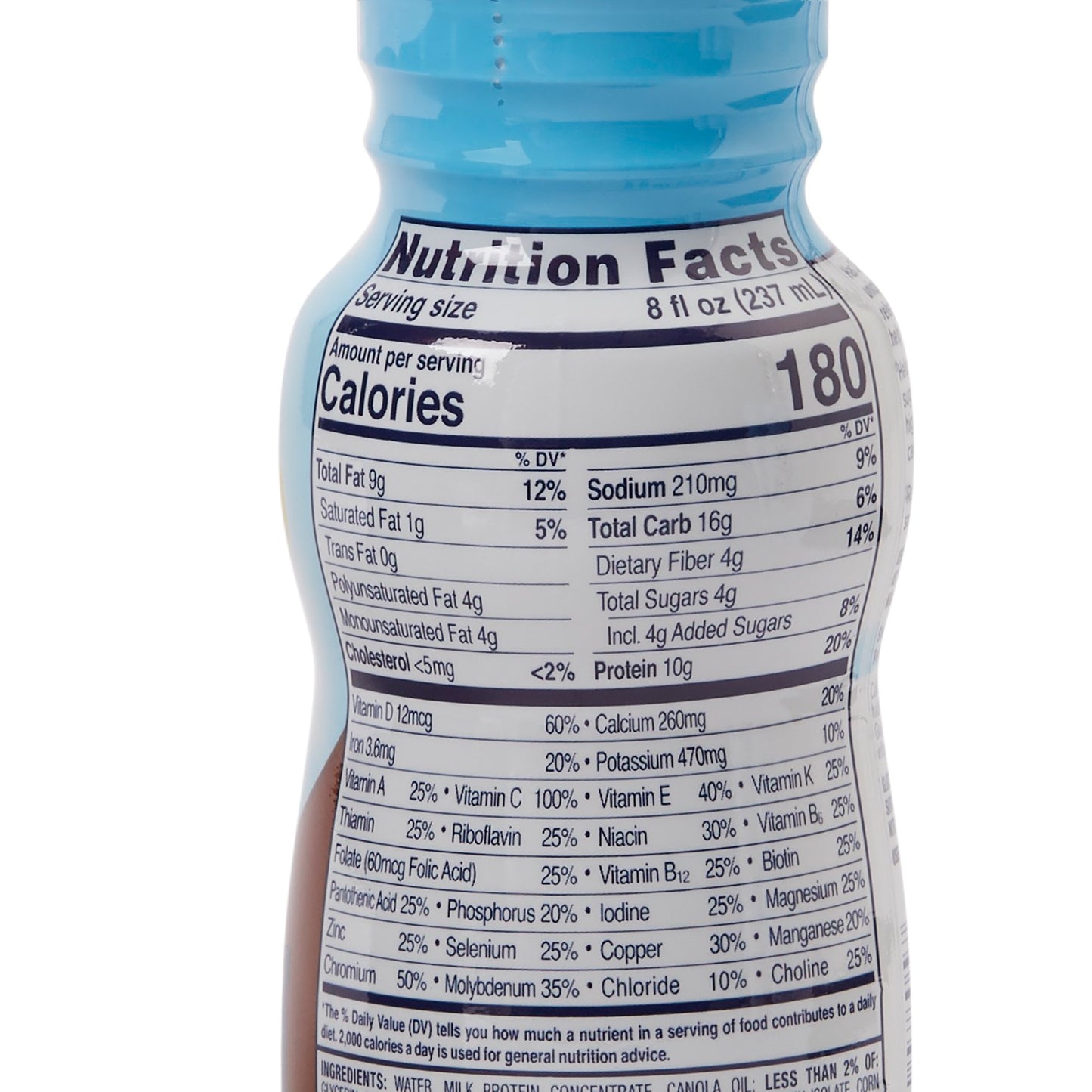 Glucerna Original Shake Rich Chocolate Oral Supplement 8 oz Bottle for Blood Sugar Management