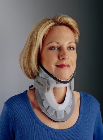Rigid Cervical Collar with Replacement Pads ProCare Transitional 172 Preformed Adult