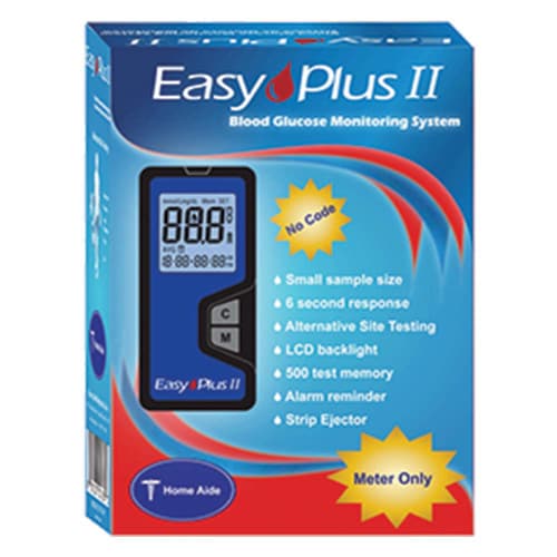 Blood Glucose Control Solution Easy Talk Plus ll 4 mL Low Level