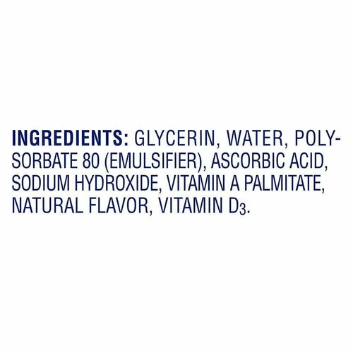 Enfamil Tri-Vi-Sol Pediatric Vitamin A C D Oral Supplement Drops Unflavored 50 mL Bottle