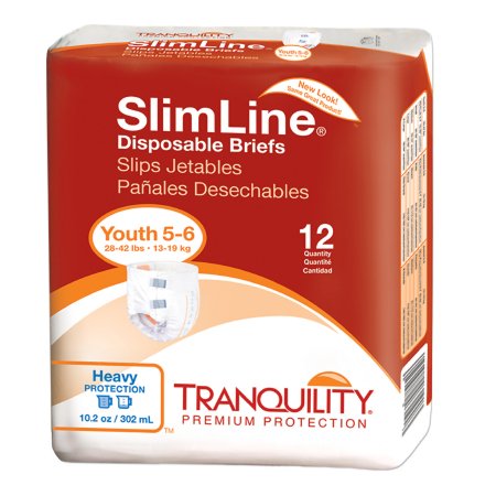 Unisex Youth Incontinence Brief Tranquility Slimline