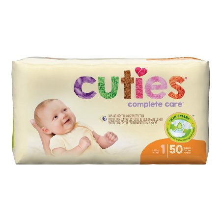 Cuties Complete Care Baby Diapers – Disposable, Heavy Absorbency