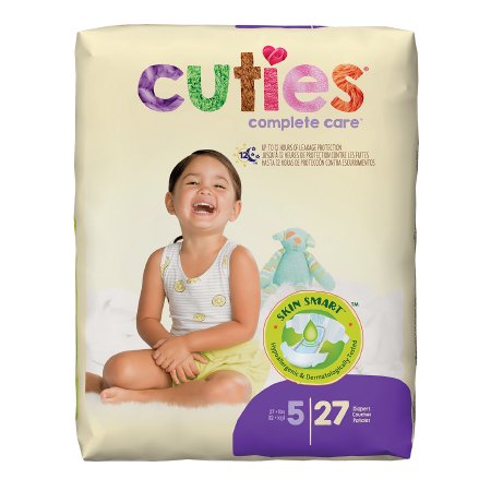 Cuties Complete Care Baby Diapers – Disposable, Heavy Absorbency