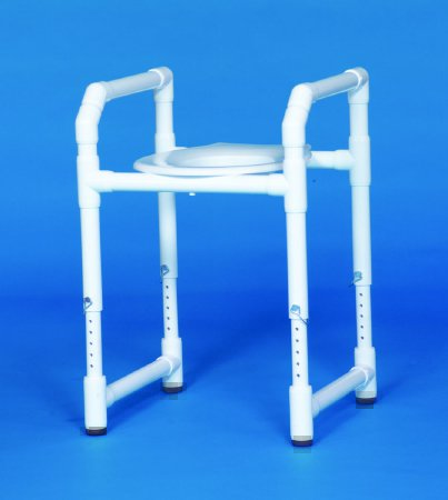 Toilet Safety Rail White PVC
