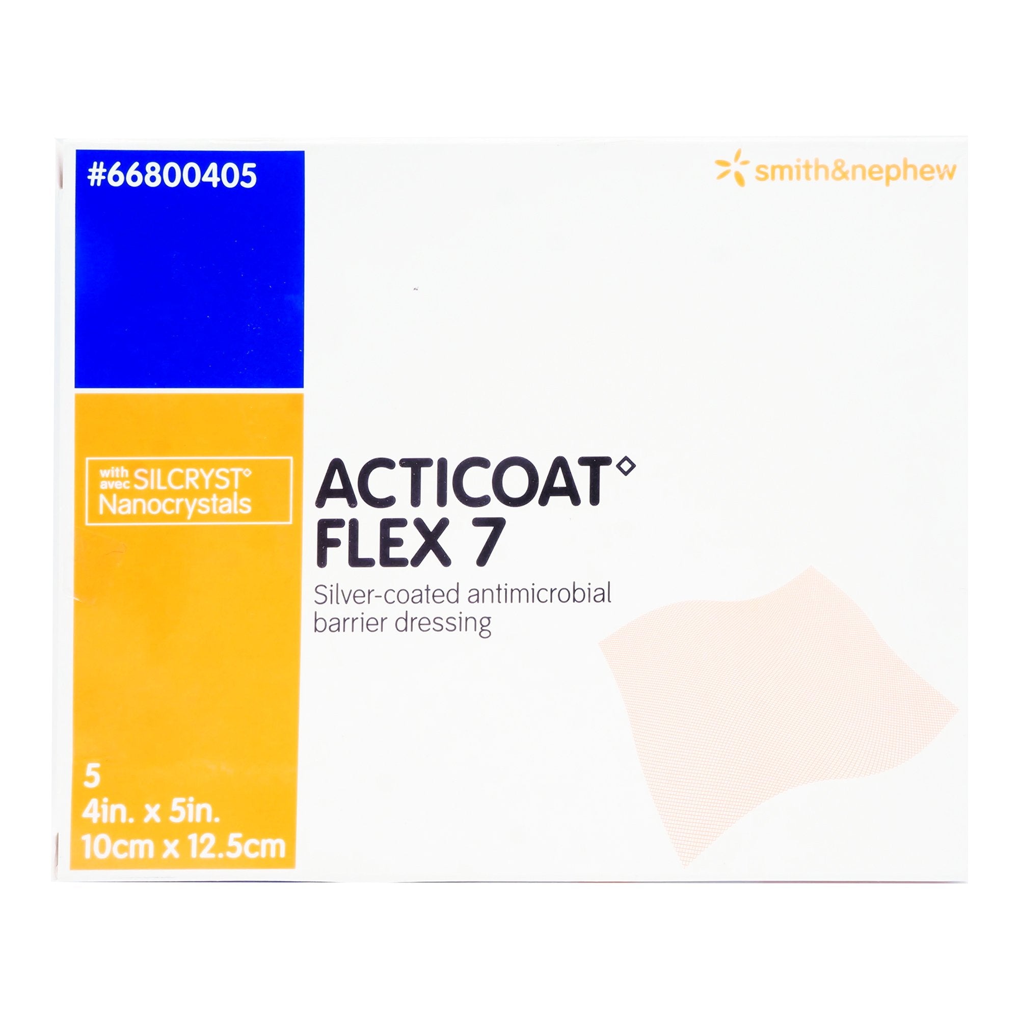Acticoat Flex 7 Silver Barrier Dressings – Antimicrobial, Flexible & N