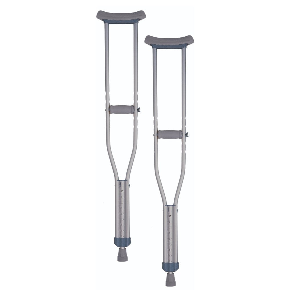 Crutch Aluminum Pushbutton
