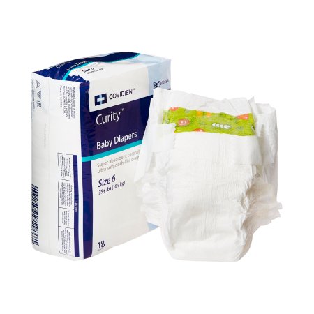 Curity Baby Diapers – Disposable, Heavy Absorbency
