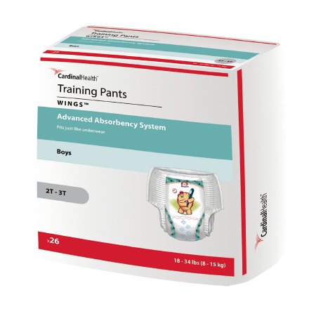 Female Youth Training Pants – Curity Pull-On with Tear-Away Seams, Disposable Heavy Absorbency