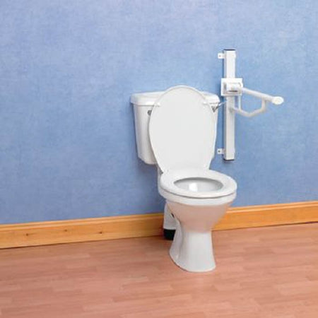 Folding Support Rail Devon Elite White