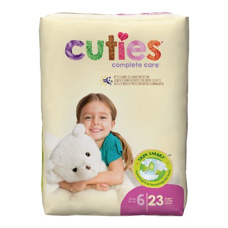 Cuties Complete Care Baby Diapers – Disposable, Heavy Absorbency