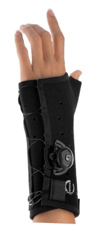 Thumb Splint Exos Long Thumb Spica with Boa Lacing System Right or Left Hand Black