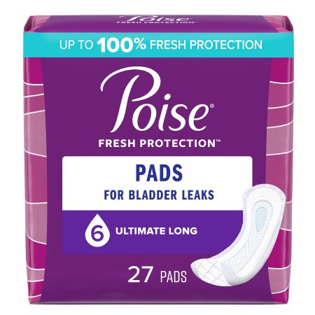 Bladder Control Pad Poise Fresh Protection