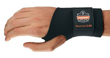Wrist Support ProFlex 670 Ambidextrous Single Strap Neoprene Left or Right Hand Black