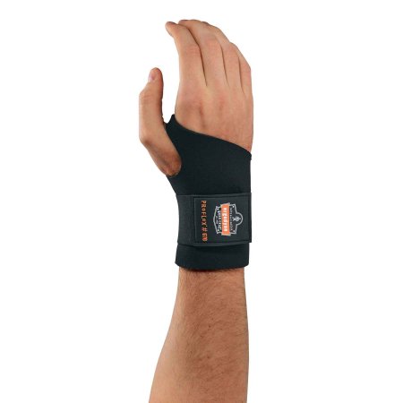 Wrist Support ProFlex 670 Ambidextrous Single Strap Neoprene Left or Right Hand Black