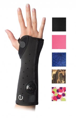 Short Arm Fracture Brace, Open Thumb Exos Boa Lacing System Small