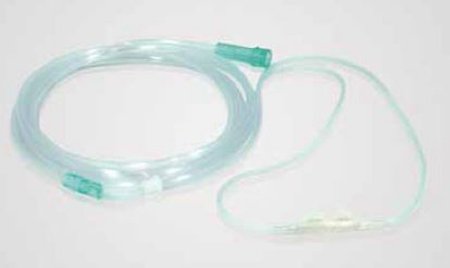 Nasal Cannula AirLife Adult Curved Prong / NonFlared Tip 7 Foot O2 Line