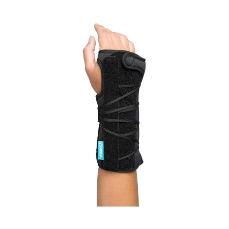 Wrist Brace Ossur Formfit Universal Aluminum / Copper / Cotton / Polyamide / Polyester / Polyurethane Right Hand Black
