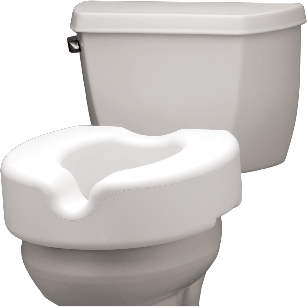 Raised Toilet Seat - 5" Non Locking