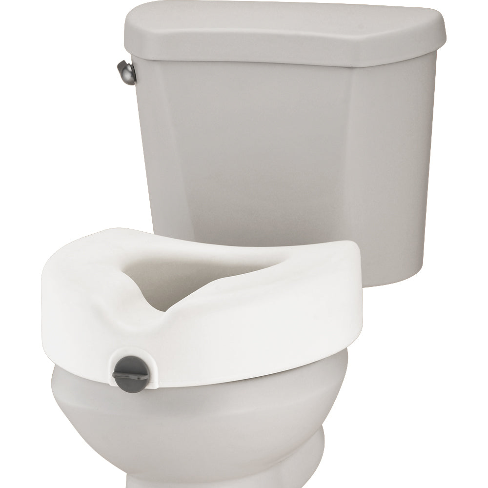 Raised Toilet Seat - 5" Locking