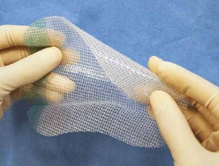 Self-Fixating Hernia Repair Mesh