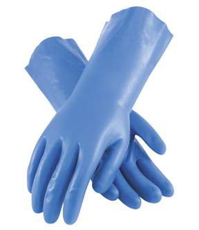 Utility Glove PIP Assurance Nitrile Green 13 Inch Straight Cuff NonSterile