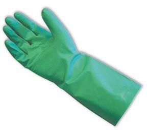 Utility Glove PIP Assurance Nitrile Green 13 Inch Straight Cuff NonSterile