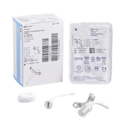 Uncuffed Tracheostomy Tube Shiley Size 5.