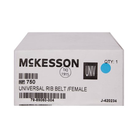 Rib Belt McKesson One Size Fits Most Hook and Loop Closure