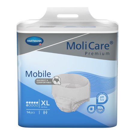 Absorbent Underwear MoliCare Premium Mobile 6D Pull On