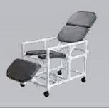 Shower Chair ipu Fixed Arms PVC Frame Reclining