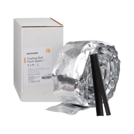 Padded Splint Roll McKesson Fiberglass White