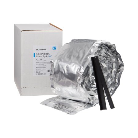 Padded Splint Roll McKesson Fiberglass White