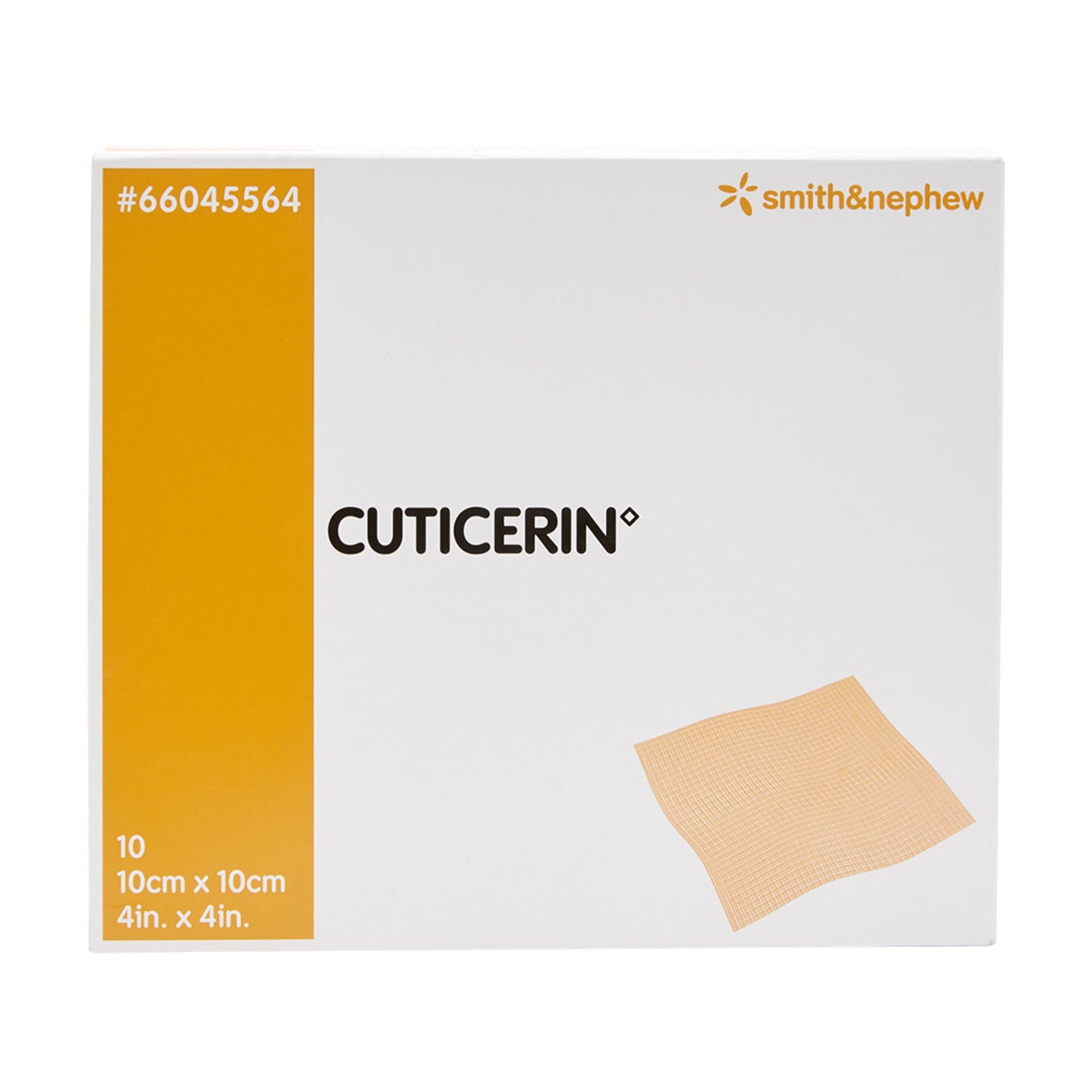 Cuticerin Oil Emulsion Impregnated Dressing 4 x 4 Inch Sterile Square