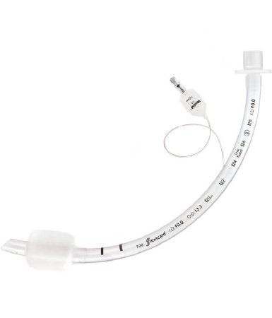 Cuffed Endotracheal Tube Flexicare VentiSeal Curved 8.0 mm Adult Murphy Eye