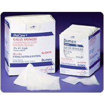 Dusoft Nonwoven Sponge 2 x 2 Inch Sterile 4-Ply Rayon Polyester Wound Dressing 2 per Pack