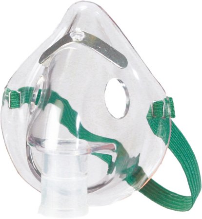 Aerosol Mask Elongated Style Pediatric Adjustable Head Strap