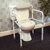 Toilet Safety Rail Homecraft White