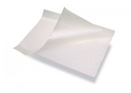 Silflex Wound Contact Layer Dressing 8 x 12 Inch Sterile Silicone Mesh Dressing