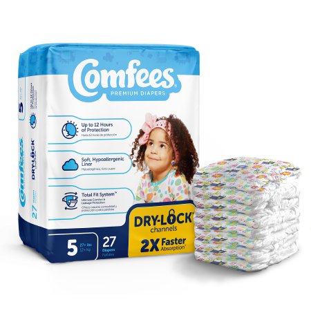 Comfees Baby Diapers – Disposable, Moderate Absorbency