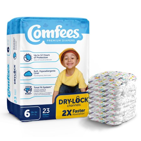 Comfees Baby Diapers – Disposable, Moderate Absorbency