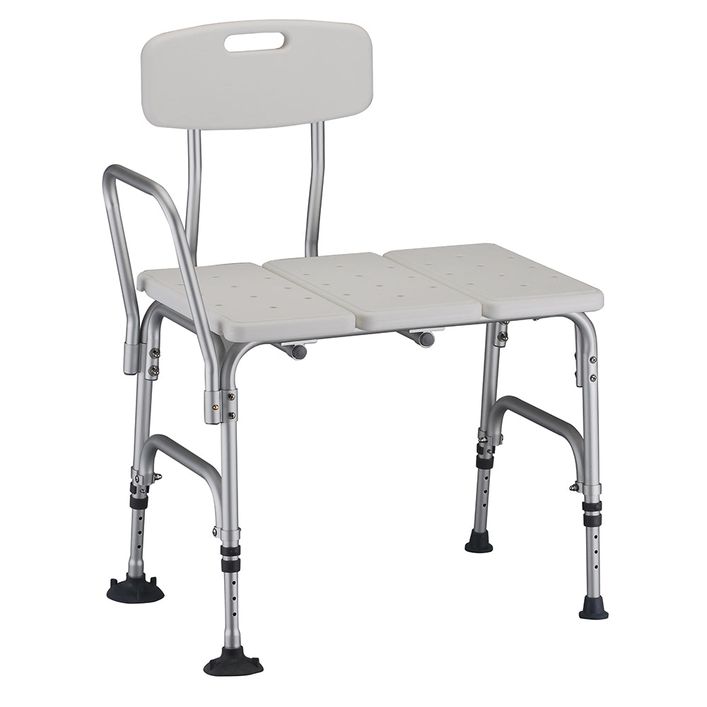 Heavy Duty Bariatric Transfer Bench With Detachable Back