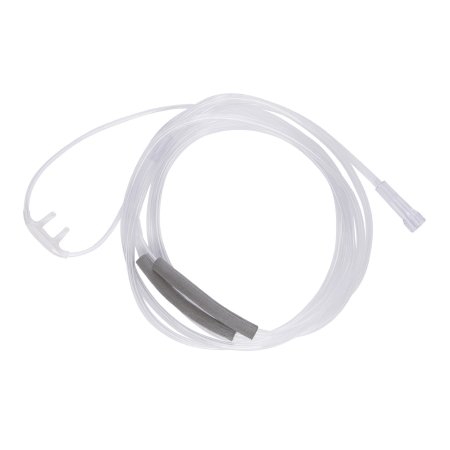 Nasal Cannula with Ear Cushions McKesson Adult Straight Prong / NonFlared Tip 7 Foot O2 Line