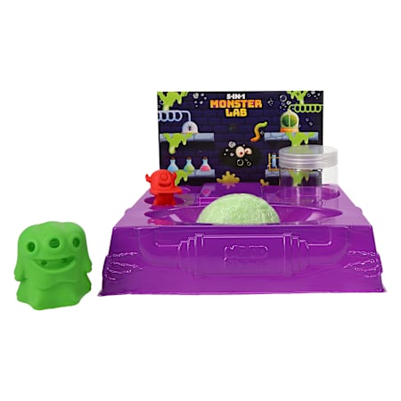 5-in-1 Monster Lab Science Kit for Kids – Slime, Crystals, Experiments & Monster Creations