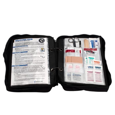 First Aid Kit First Aid Only Fabric Case, Fanny Pack, Nylon Case, OTG Plastic, Ready Care 25 Person, Steel Case