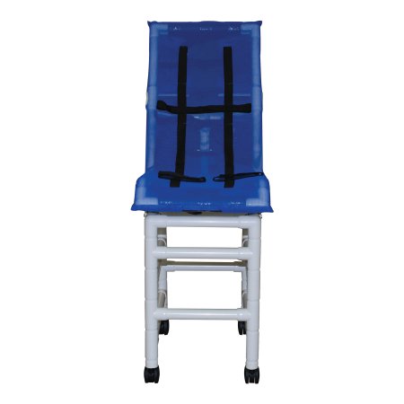 Shower Chair MJM International PVC Frame Reclining Backrest 180 lbs. Weight Capacity