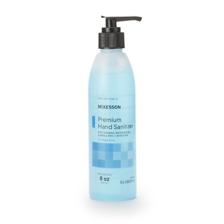 McKesson Premium Hand Sanitizer 8 oz. Ethyl Alcohol Gel with Pump
